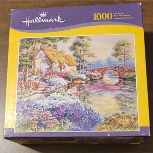 Hallmark "Lush Daydream" 1000 Pc 20"x24" Jigsaw Puzzle Used